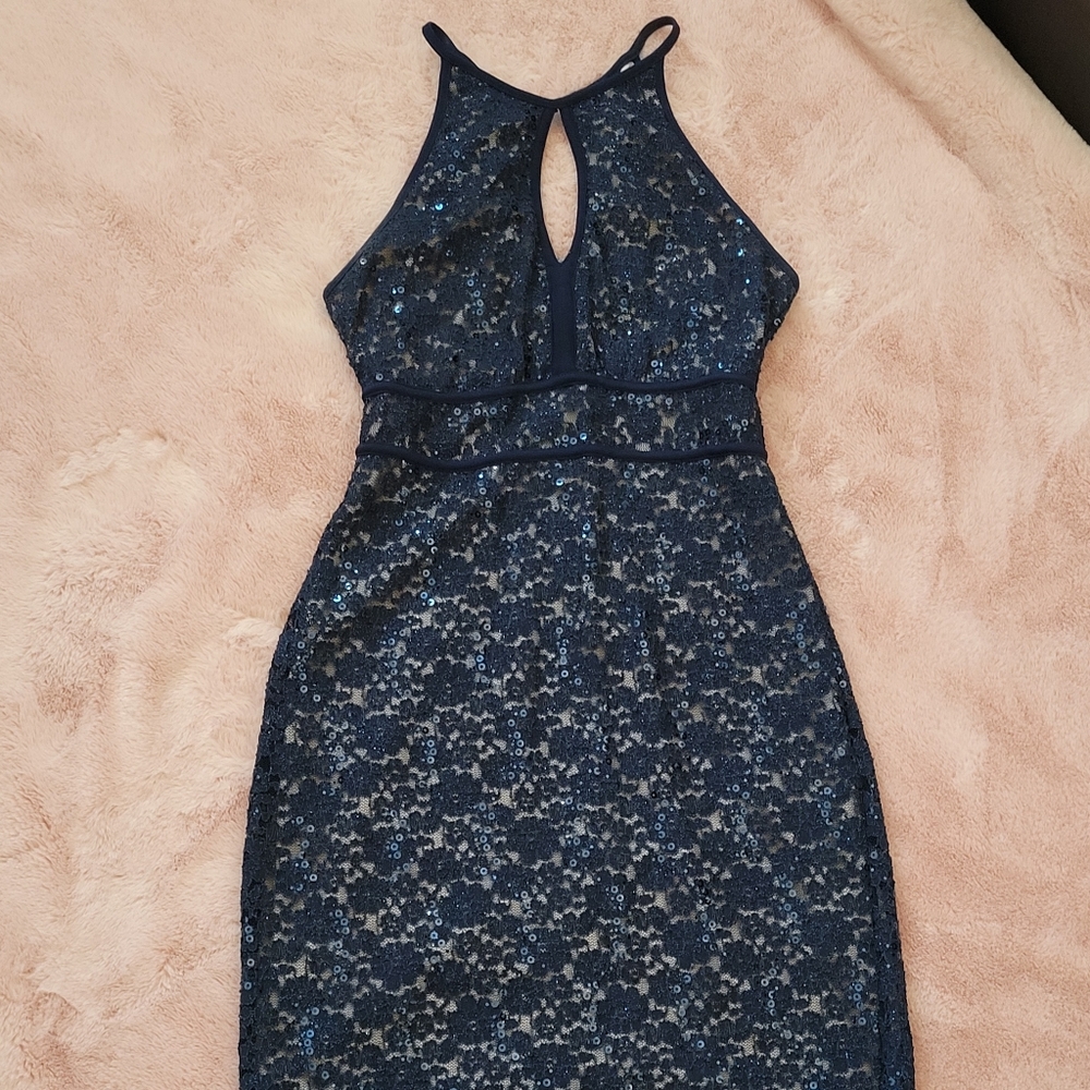 Navy Blue Dress